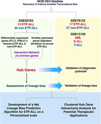 In Silico Integration of Transcriptome and Interactome Predicts an ETP-ALL-Specific Transcriptional Footprint that Decodes its Developmental Propensity